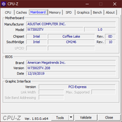 Scheda madre CPU-Z