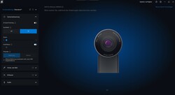 Dell Peripheral Manager - controllo della telecamera