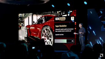 FSR Redstone porta anche la Super Risoluzione basata su ML. (Fonte: AMD)