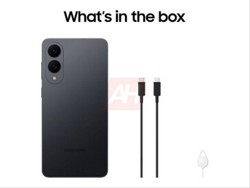 Galaxy L'immagine trapelata del prodotto S25 Edge mostra ciò che è incluso nella confezione. (Fonte immagine: Android Headlines)