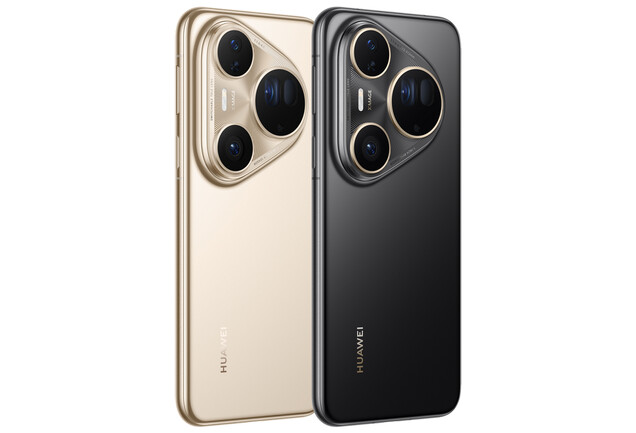 Huawei Pura 80 Ultra nelle classiche finiture nero e oro (Fonte: Huawei)