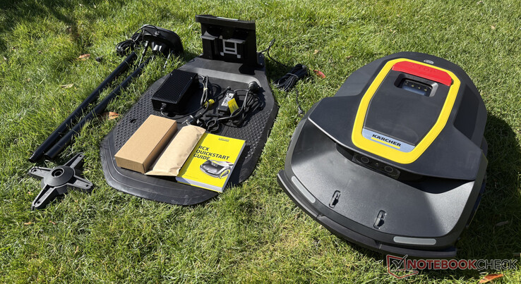 La consegna del tosaerba robotico RTK Kärcher RCX 6