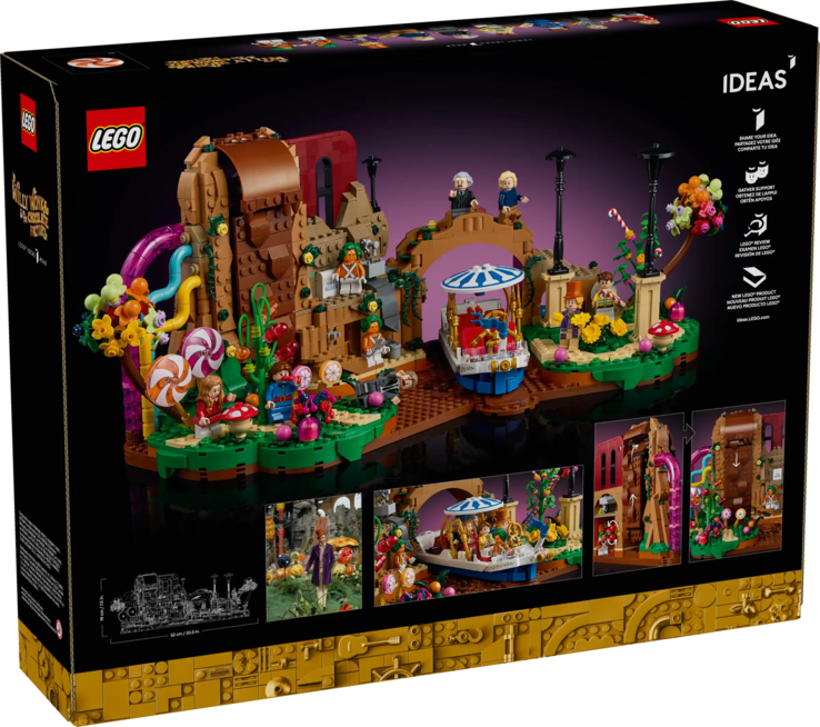 Un'immagine che mostra la nuova scatola dei set LEGO. (Fonte: LEGO) 