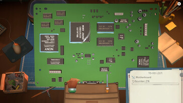 Nella foto: uno screenshot di gioco tratto da ReStory: Chill Electronics Repairs.