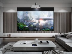 Il proiettore Optoma GT2160HDR è in grado di proiettare immagini in vari rapporti di aspetto, tra cui 32:9 super-ultra-wide. (Fonte: Optoma)