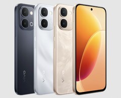 Vivo Y500i è disponibile nei colori oro fenice, nero ossidiana e argento galassia (fonte: Vivo)