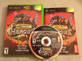 Il disco e la custodia esclusivi per Xbox di Dungeons and Dragons Heroes