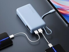 Il Power Bank 20000 da 67W (cavo integrato) di Xiaomi (nella foto) sarà distribuito in tutto il mondo. (Fonte: Xiaomi)