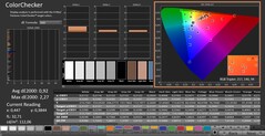 CalMAN: ColorChecker (calibrato)