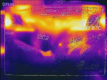 lato inferiore, sotto carico