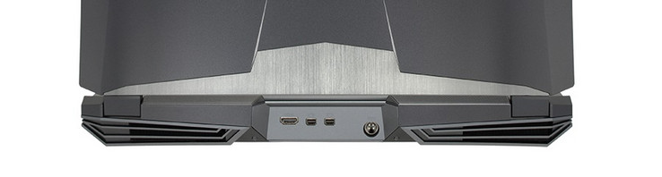 posteriore: HDMI 2.0, 2x mini DisplayPort 1.3, adattatore AC