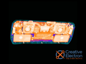 Una radiografia del ROG Ally. (Fonte: Creative Electron via iFixit)