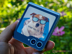 Galaxy Z Flip FE potrebbe arrivare con l'attuale design pieghevole a conchiglia di Samsung, Galaxy Z Flip6 nella foto. (Fonte: Notebookcheck)