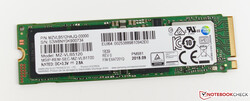 Fujitsu ha incluso un SSD Samsung PM981 da 512 GB nella nostra unità di test.