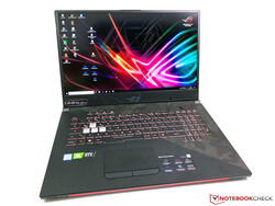 Recensione del portatile ASUS ROG Strix Scar II GL704GW. Dispositivo di prova per gentile concessione di ASUS Germania.