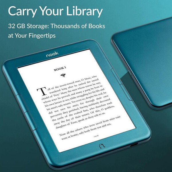 Il nuovo colore è il terzo da quando GlowLight 4 è stato lanciato nel 2021. (Fonte: Barnes & Noble)