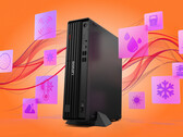 Il ThinkCentre M75s Gen 6 pesa 4,8 kg e misura 336 x 300 x 89 mm.