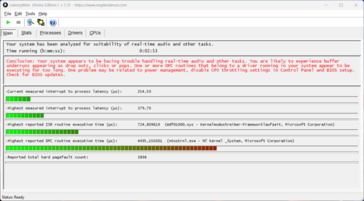 LatencyMon - panoramica