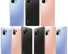 Xiaomi Mi 11 Lite press renders, Xiaomi batte Samsung in Europa Q2 2021 (Fonte: Xiaomi)