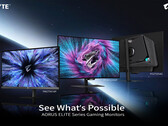 Gigabyte ha presentato i monitor da gioco della serie Aorus Elite al Computex 2026