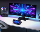 Il GPD Win 5 nel suo dock ufficiale, che GPD vende separatamente per 93 dollari (fonte: GPD)