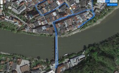 GPS test: Samsung Galaxy S10e - Ponte