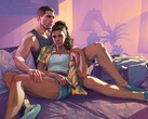 L'immagine ufficiale di GTA 6 che mostra i due protagonisti Jason e Lucia. (Fonte: Rockstar)
