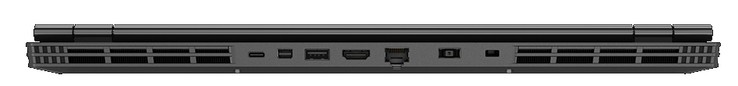 Lato : 1x USB 3.1 Type-C, Mini-DisplayPort, 1x USB 3.1, HDMI, Gigabit LAN, alimentazione, Kensington Lock