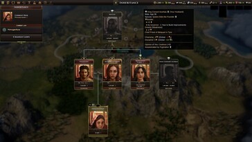 Un'immagine che raffigura un albero genealogico nel Vecchio Mondo.