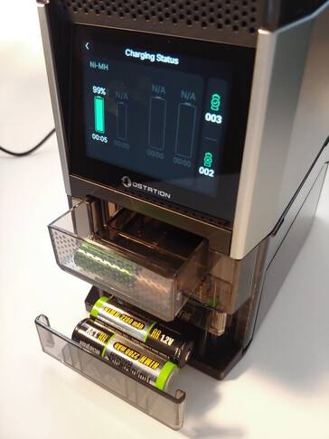 Le cellule processate vengono smistate in tre cestini. (Fonte immagine: Notebookcheck)