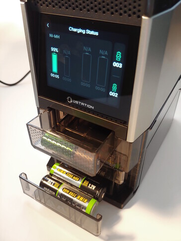 Le cellule processate vengono smistate in tre cestini. (Fonte immagine: Notebookcheck)