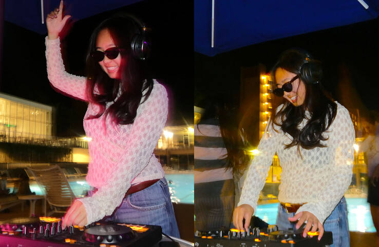 Studio Max 1 utilizzato durante il mixaggio wireless. (Fonte: Notebookcheck)