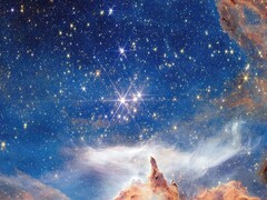L&#039;immagine di Webb del giovane ammasso stellare Pismis 24 (Fonte immagine: NASA, ESA, CSA e STScI; ritagliata)