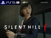 Banner di Silent Hill f con logo PS5 Pro potenziato (Fonte: Konami, Sony PlayStation con modifiche)