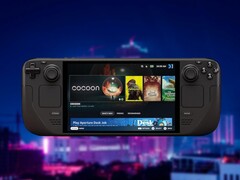 Lo Steam Deck è alimentato da una APU AMD Ryzen personalizzata. (Fonte immagine: Valve, Unsplash, modificato)