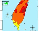La costa orientale di Taiwan è stata colpita da un terremoto di magnitudo 7,4 che ha messo fuori uso gli impianti di chip di TSMC. (Fonte: Taiwan Central Weather Administration cwa.gov.tw)