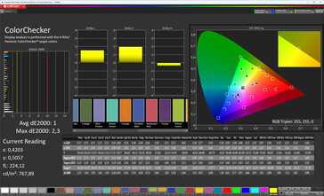 Precisione del colore (profilo: Natura, spazio colore di destinazione: sRGB)
