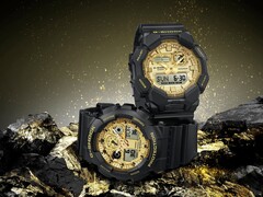 Gli ultimi orologi della serie G-Shock Black e Gold di Casio (nella foto) sono ora disponibili in Europa. (Fonte: Casio)