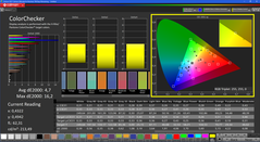 CalMAN - Precisione del colore (calibrato)