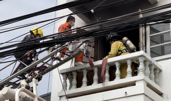 Incendio in una fattoria di criptovaluta. (Fonte: Citylife)