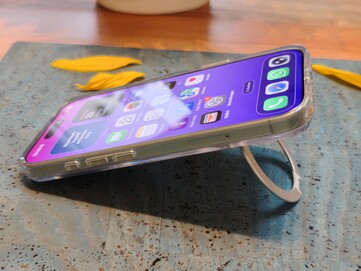 custodia Ostand Spin a 360° per iPhone 17