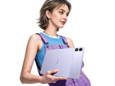 L’Xpad 30 Pro è disponibile in tre varianti di colore. Nella foto: un’immagine promozionale della variante di colore viola.
