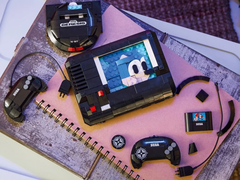 Il set Lego Sega Genesis illustrato