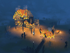 Nighthold: Number 1 vanta un ambiente completamente distruttibile, che può essere utilizzato dal giocatore a proprio vantaggio. Nella foto - una schermata di gioco con una battaglia in corso tra il giocatore e i razziatori. (Fonte immagine: Steam)