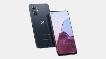 I rendering di OnePlus Nord N20 5G sono trapelati con un design piatto. (Fonte: 91mobiles e OnLeaks)