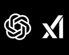 I loghi ufficiali di OpenAI e xAI (Fonte: xAI e OpenAI; modifica)