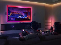 La striscia luminosa Flux di Philips Hue (nella foto) è ora disponibile in Europa. (Fonte: Philips Hue)