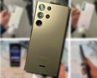 Il Samsung Galaxy S23 Ultra ha un aspetto particolarmente pregiato in un'accattivante colorazione Botanic Green. (Fonte: Reddit &amp; @DylanXitton - modificato)