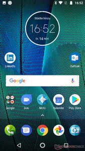 Default home screens