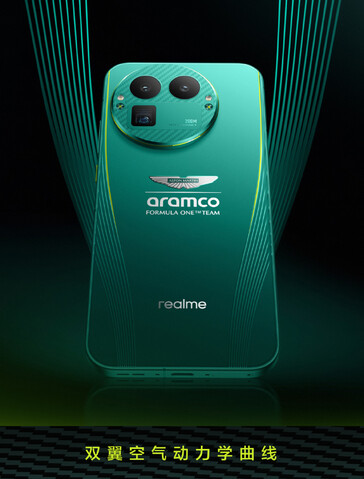 Realme GT 8 Pro Aston Martin F1 Edition (Fonte: Realme)